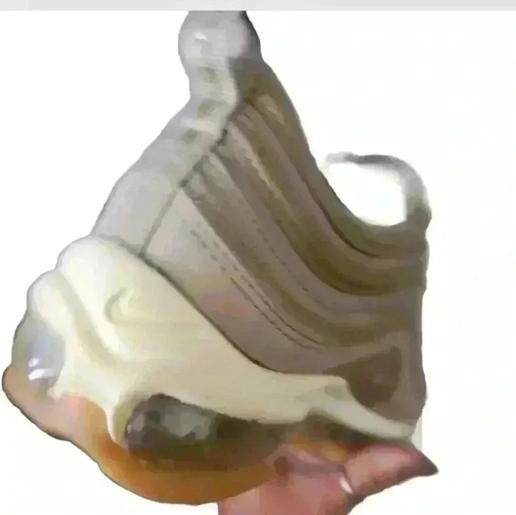 Nike Womens W Air Max 97 UT Khaki/Light Bone Sneaker 7.5 - Picture 8 of 16